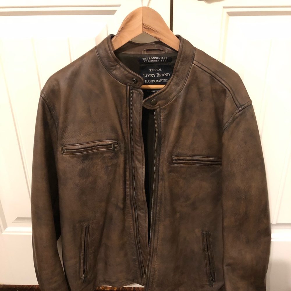 Lucky Brand Leather Jacket